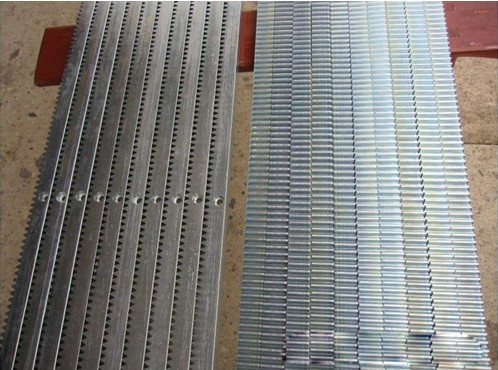 Zinc-Plated, Galvanized Rack (gear rack, rack gear)