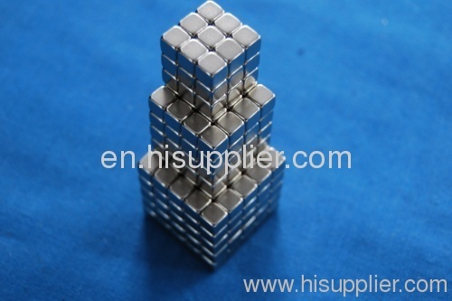 Magnetic cube toys magnet block