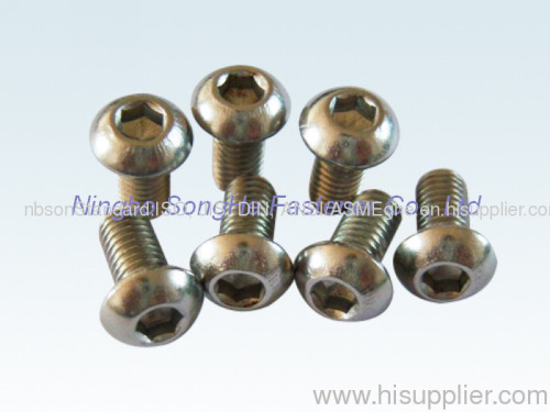 Hexagon socket pan head screws, ISO7380, Hex socket pan head screws