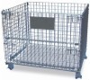 Galvanized welded wire mesh container