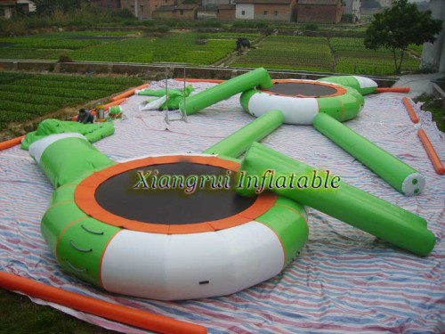 water trampoline combo