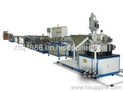 inline falt dripper drip irrigation pipe making machine