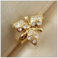 18k gold plated ring 1320116