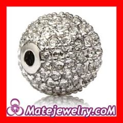 Sterling Silver CZ Crystal beads