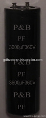 360v3600uF photo flash capacitor