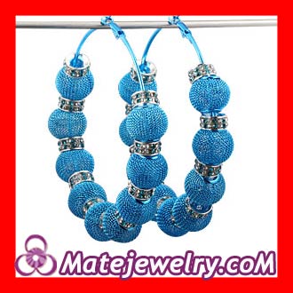 Basketball Wives mesh spacer earrings