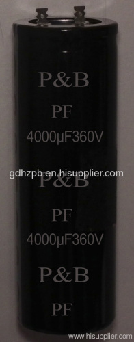 360v4000uF photo flash capacitor