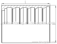 Skive Ferrule for 4SP,4SH/10-16,R12/06-16 Hose