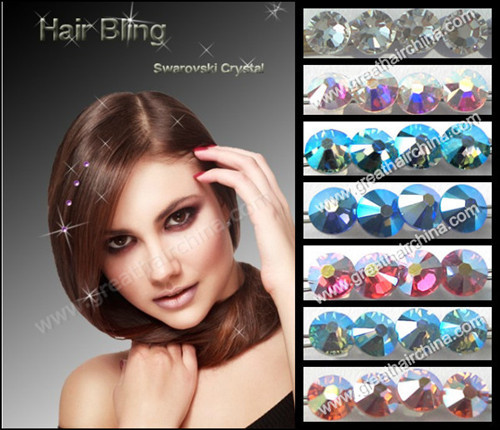 Swarovski Crystal Hair Bling IN STOCK + Fast Shipping