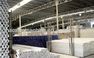 PVC plastic pipe production line