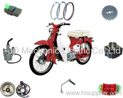 honda dream100 moped parts