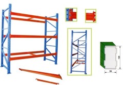 Medium duty warehouse shelfs