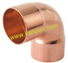 90 degree copper short elbow