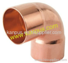 90 degree copper short elbow