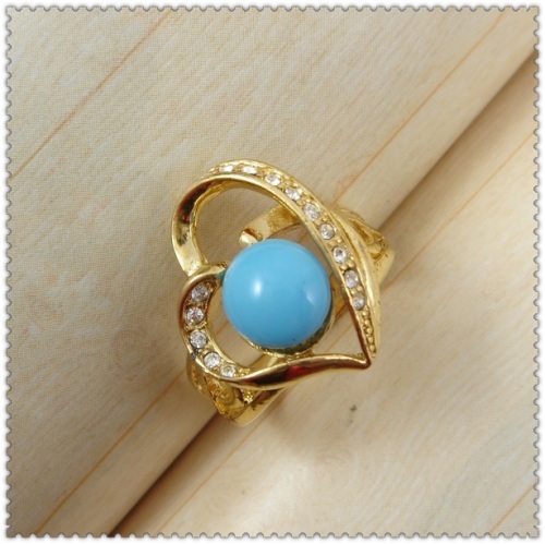 18k Jewelry Turquoise Ring 1321137