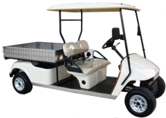 electric utility car--2 seater with cargo box