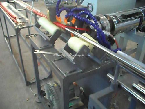PVC sheathed spiral pipe extrusion line