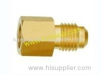 Brass Flare to NPT Union (brass fitting brass union brass pipe fitting)