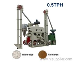 MINI500X Automatic Mini Rice Mill Plant (Fine Bran)