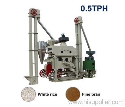 complete rice milling machine