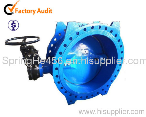 Double flanged Eccentric Butterfly Valves