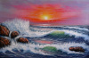 seascape oil painting