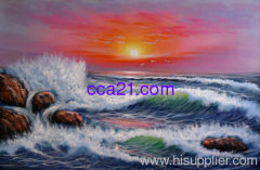 seascape oil painting