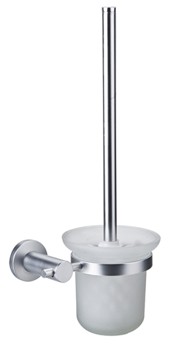 Aluminum Toilet brush set