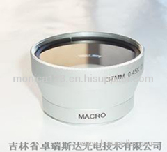 105mm 0.45X Wide Angle Lens elephoto lens Fisheye lens