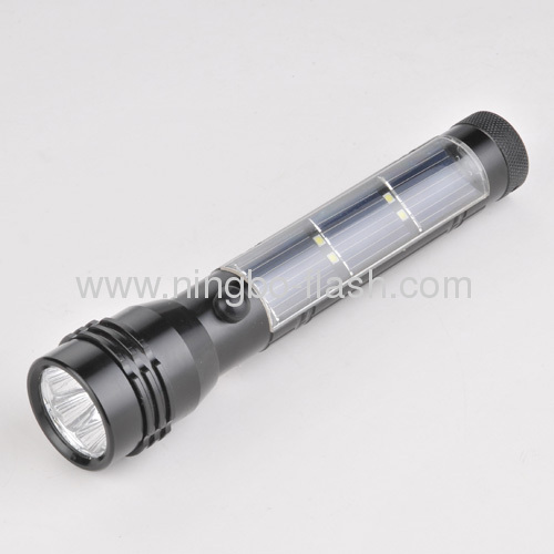 High quality 400mAH Ni-MH battery 7 LED Solar Flashligh