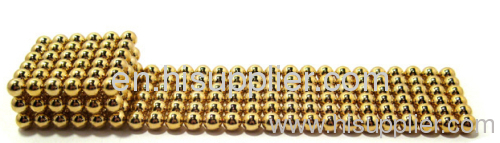 NdFeB Magnet balls(Gold)