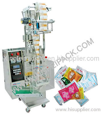 sachet granule sealing machine