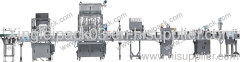 Liquid filling production line