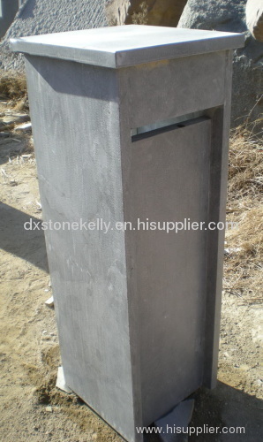 limestone letterbox / mailbox