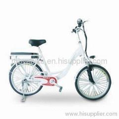 Solar Electric City Bicycle with Li-ion Battery, 6061 Aluminum Alloy Frame and EN15194/CE Mark