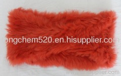 rabbit fur neck wear