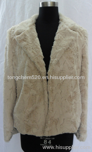 faux fur coat, artificial fur garment