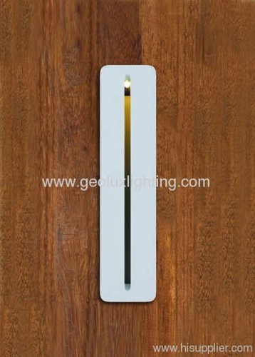 1*3W LED recessed wall light