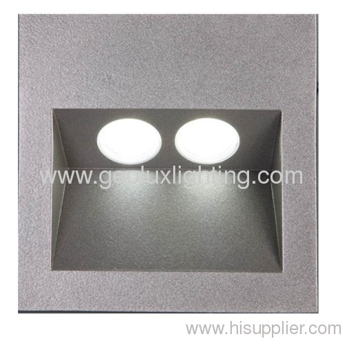 Aluminum LED recessed wall lamp(CE)