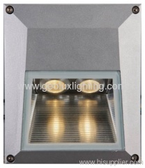 Aluminum LED recessed wall lamp(CE)