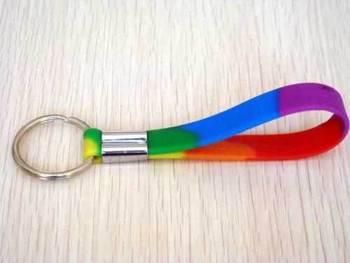 silicone key chain/wristband/bracelet