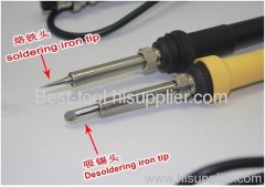 Constant temperature electric soldering iron and desoldering iron
