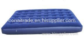 flock pvc self inflating airbed