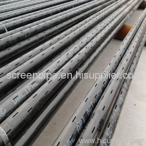 Oil Screen Pipe /Slotted Pipe