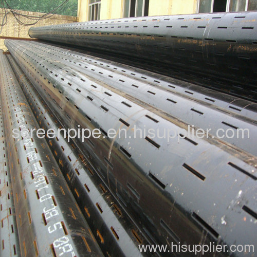 Slotted Pipe /Slotted Screen Pipe