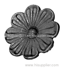 OGS Wrought iron elegrant hot stamped flower