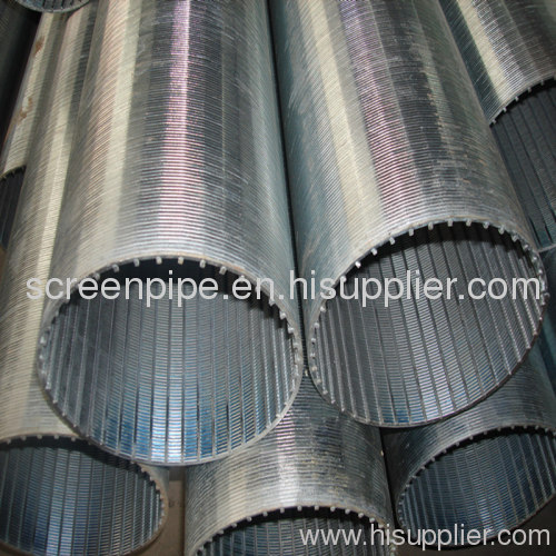 Water Well Screen Pipe /V-Wire Screen Pipe/Wedge Wire Screen
