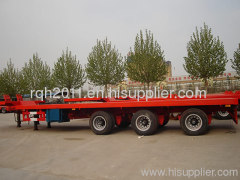 Abnormal extendable low bed trailer