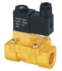 3/8'' Brass Pilot Operated Solenoid Valves 2/2 Way 13mm Orifice 2V130-10