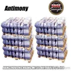Antimony ingot As